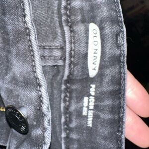 Black ripped old navy jeans